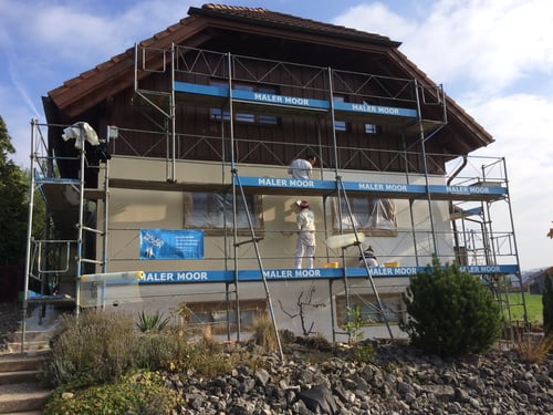 Fassadenrenovation mit Gerüstbau