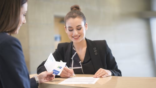 Front desk