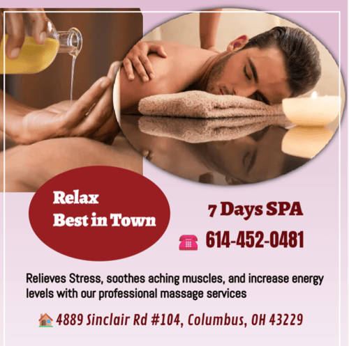 Here at 7 Days SPA & Massage we love being a part of helping 
taking part in peoples wellness and a better life.