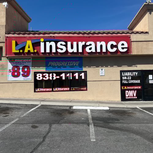 Exterior photo of L.A. Insurance NV-043