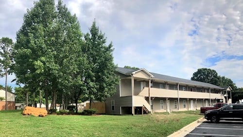 Property exterior at Ashford Place Apartments in Kannapolis, NC28081