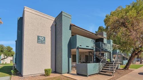 Living Room With TV at Riviera Park, Chandler, AZ 85224