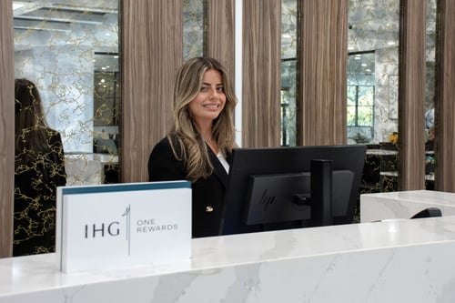 Service with a smile.