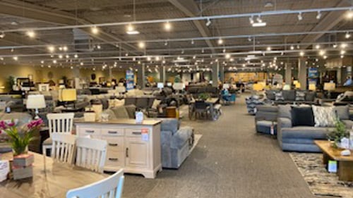 Cape Girardeau Slumberland Furniture interior