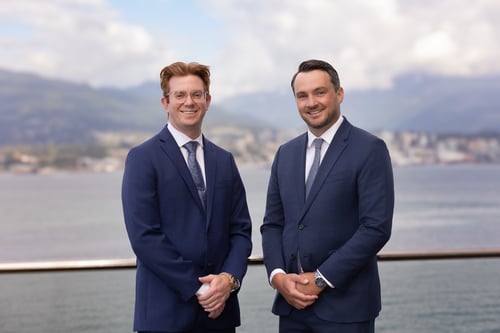 Chris Read (right) and Connor Forsyth (left)
