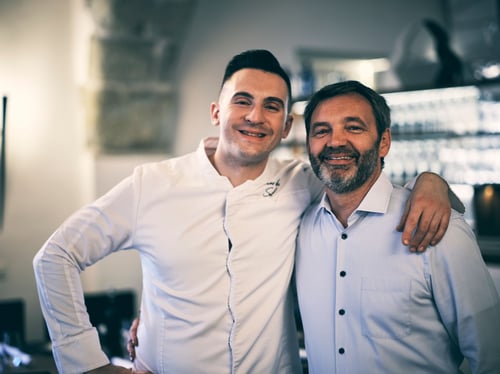 Romain et François