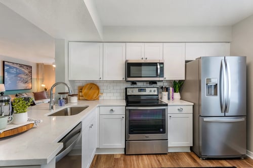 Kitchen Area at The Villas at Ibis Landing in Parkland, FL 33067