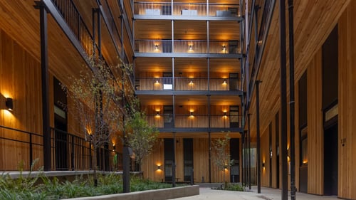 Apartment Complex at Brookland Apartments, Portland, OR