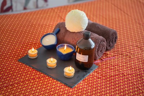 Aromaöl Massage
