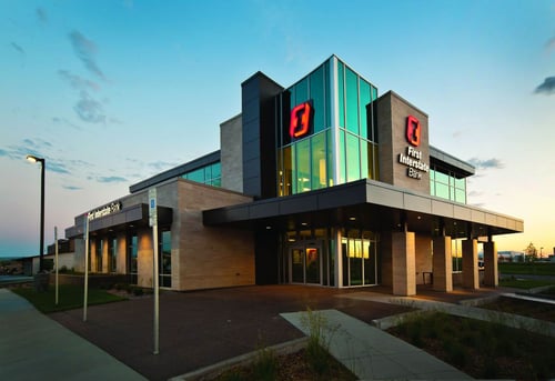 Exterior image of First Interstate Bank in Billings, Montana.