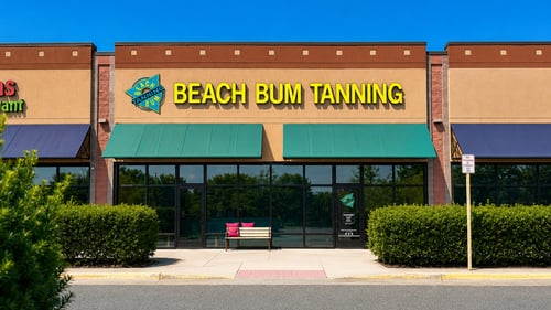 Beach Bum store front in Winchester, VA