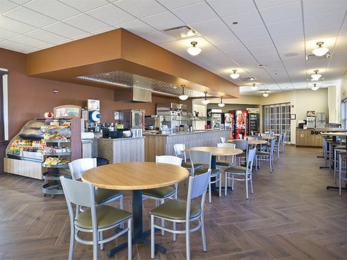 Avera Majestic Bluffs cafe.