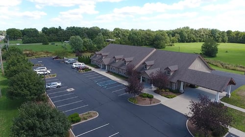 Exterior photo for Randall & Roberts Funeral Home,  1685 Westfield Rd, Noblesville, IN 46062.