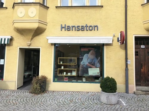 Hansaton Hörkompetenz-Zentrum Krippgasse 14, Hall in Tirol Frontansicht