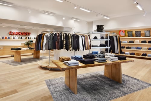 Carhartt WIP Store Rennes interior