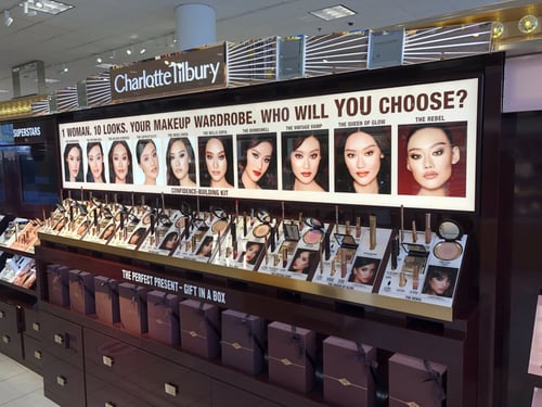 Charlotte Tilbury Makeup Counter