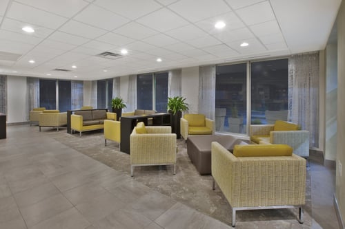 Relax in our welcoming lobby and take advantage of free Wi-Fi.