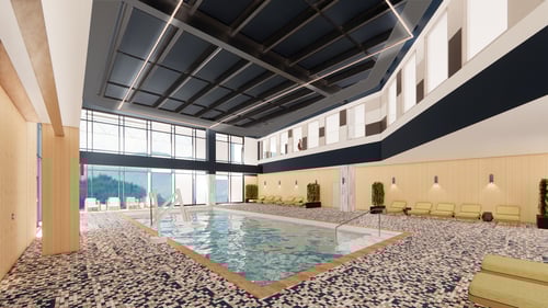 Cherokee Valley Rover Hotel & Casino - Indoor Heated  Pool.