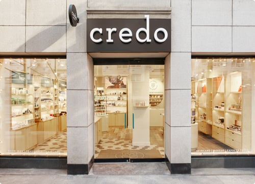 Credo Beauty Upper East Side storefront