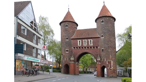 Aussenansicht der Dorotheen-Apotheke