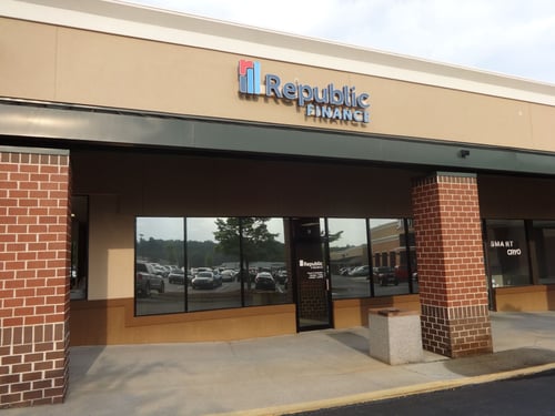 Stone Mountain Hwy, GA Republic Finance Branch