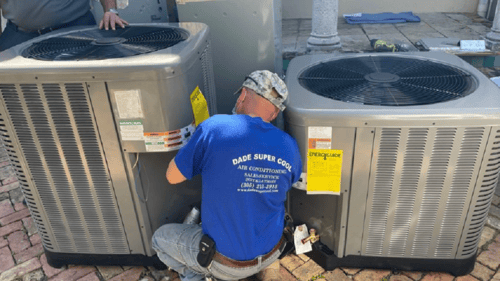 Installing AC units
