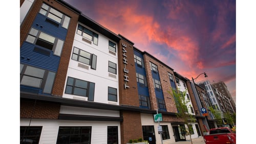 Twilight at The Hive Apartments, Allentown, PA, 18101