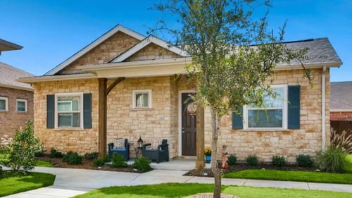 fully detached apartment homes at avilla northside in McKinney, TX