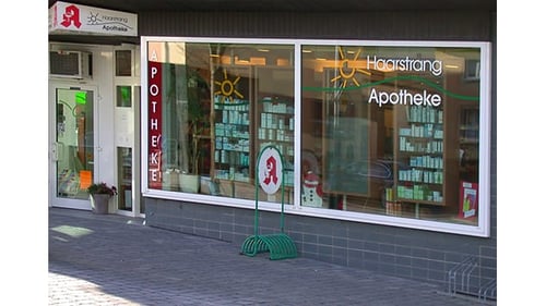 Aussenansicht der Haarstrang-Apotheke