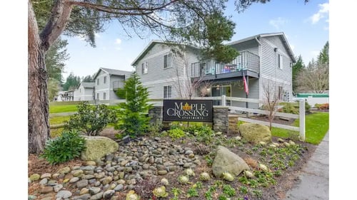 Apartment building at Maple Crossing, Maple Valley, WA