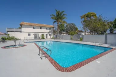 Swimming Pool at Ocean Villas Apartments, Oxnard, CA