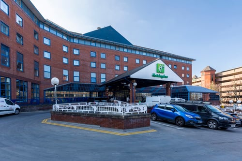Front of hotel