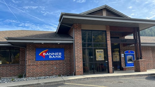 Banner Bank branch in Orofino, Idaho