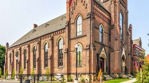 Historic Church at San Sofia Luxury Apartments, Cleveland, OH