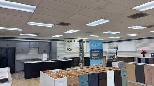 Mount Vernon ABS Cabinets & Counters Interior Featuring Windows & Doors