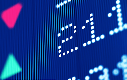 stock ticker