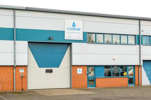 The front of Mansfield Oceanair building.