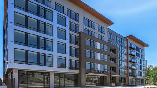 Apartment Building at Napoleon Apartments, Tacoma, WA