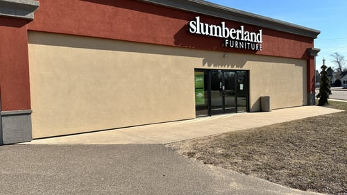 Rhinelander Slumberland Furniture building