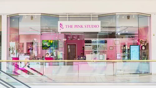 The Pink Studio Spa Business exterior