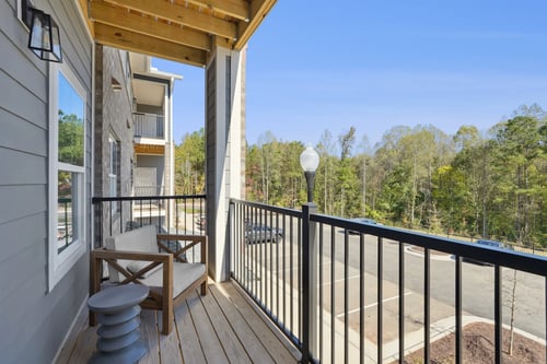 Balcony at The SoHo Luxury Apartments, Fuquay Varina, NC