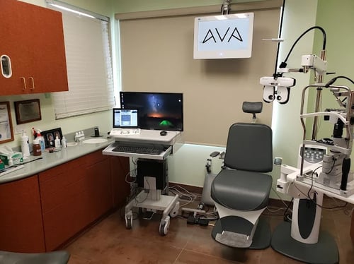 Our Eye Exam Room