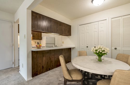 Dining Area at Lake in the Pines Apartments in Fayetteville, NC 28311