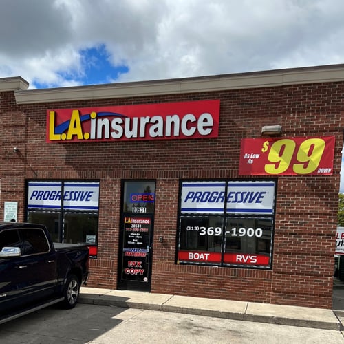 L.A. Insurance Agency MI-033 office exterior