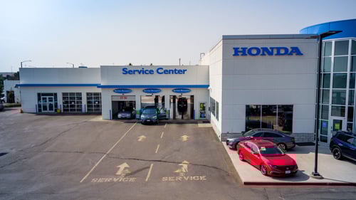 Service Center at Holman Honda exterior