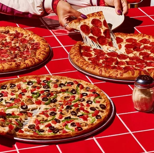 Pizzas to be ordered on the Pizza Calculator - image