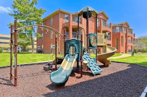 A playground at Cooper's Crossing, Irving, TX, 75038