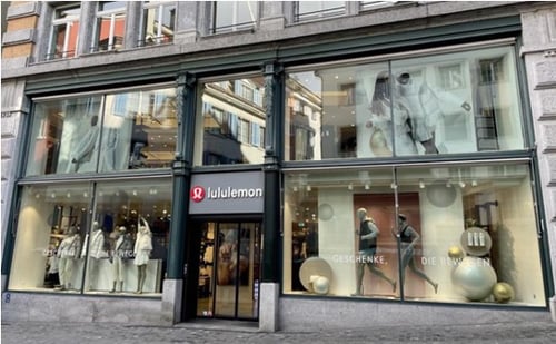 lululemon store front