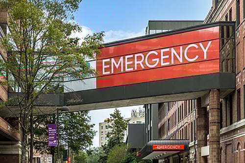 Touro emergency room