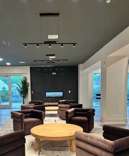 Community Room at Address East End in Raleigh, NC